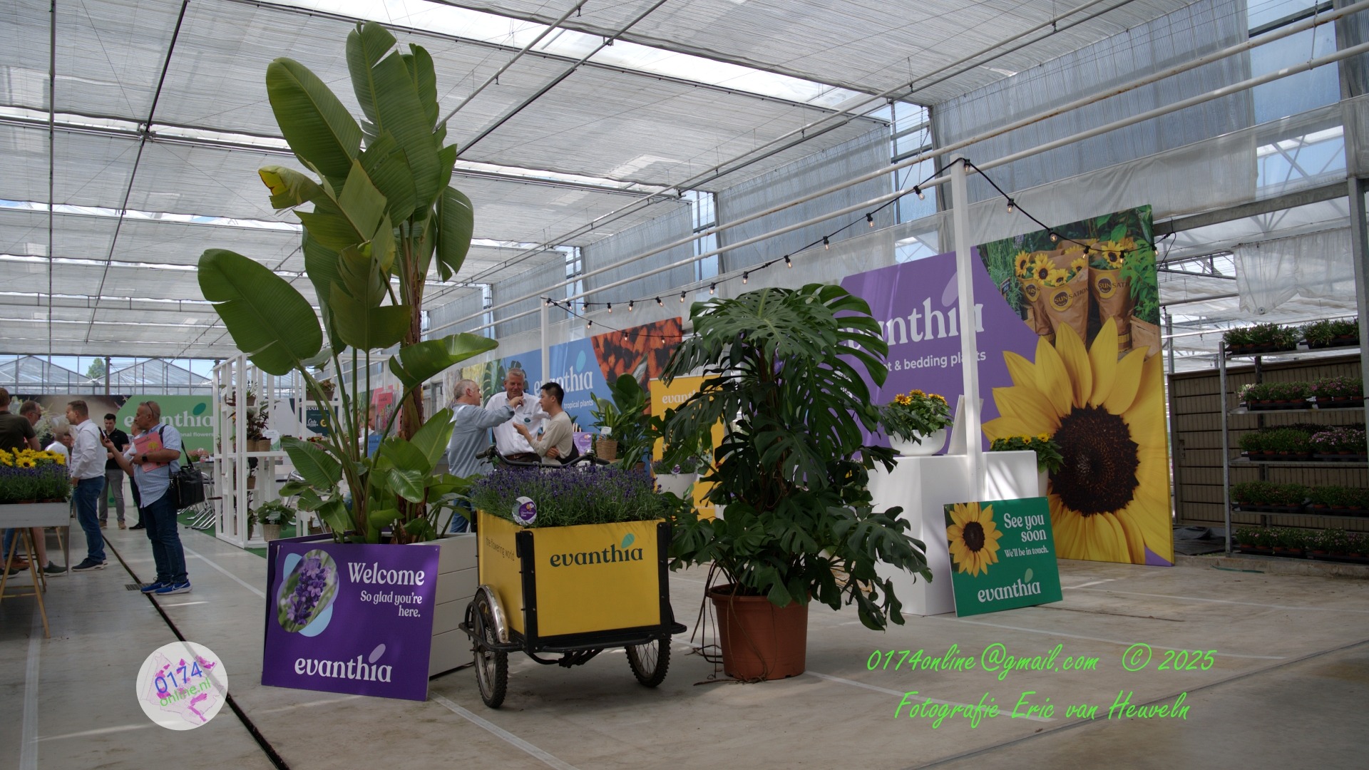 Beekenkamp tijdens de Flower Trials